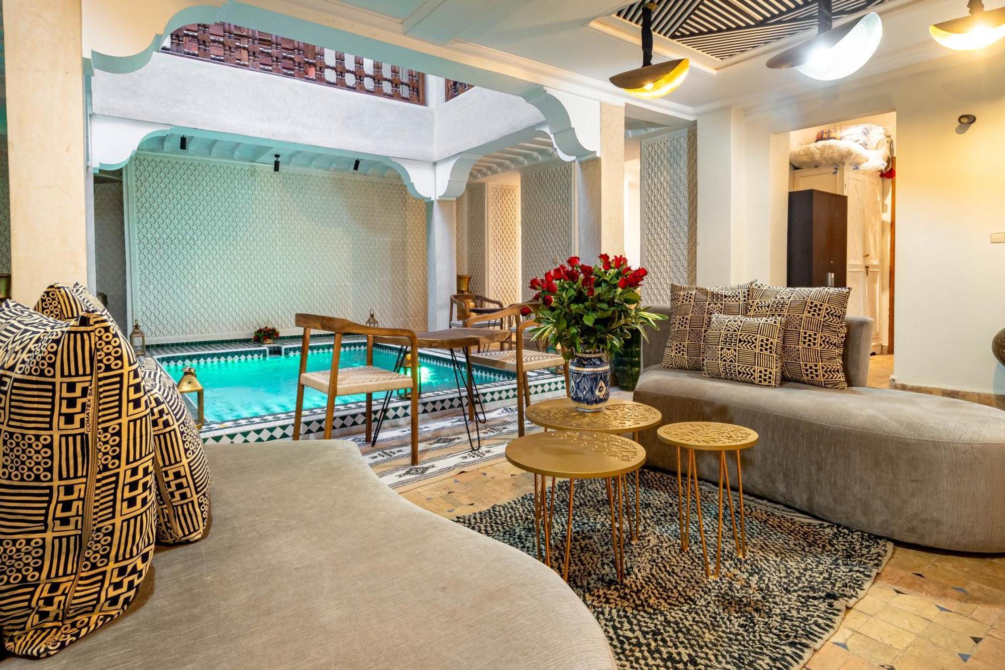 Riad La Croix Berbere Deluxe Marrakesh Exterior photo