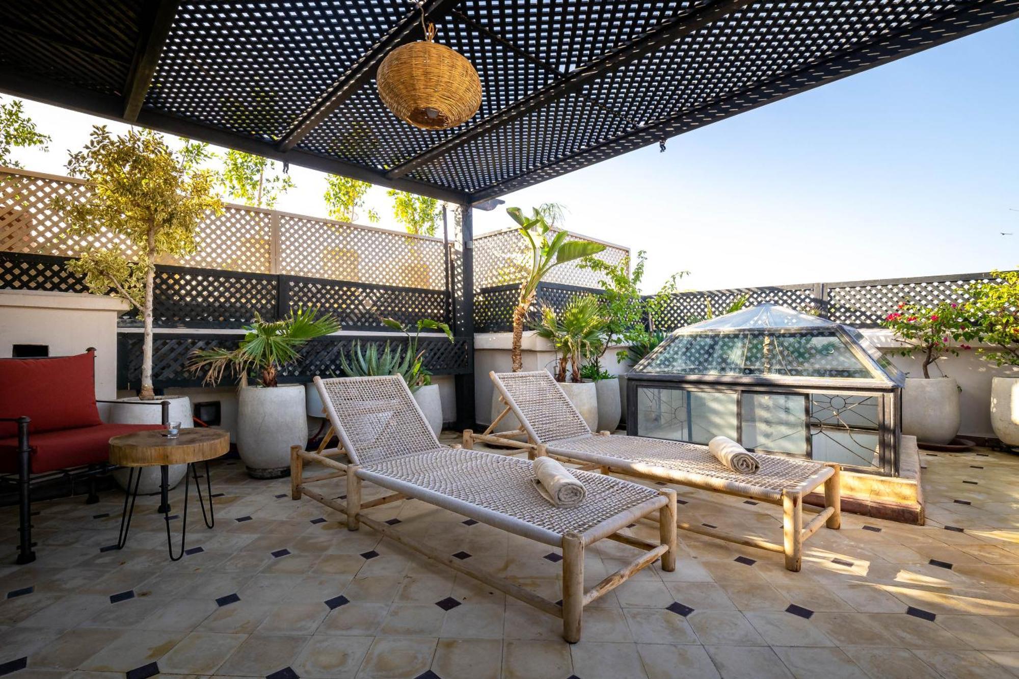 Riad La Croix Berbere Deluxe Marrakesh Exterior photo