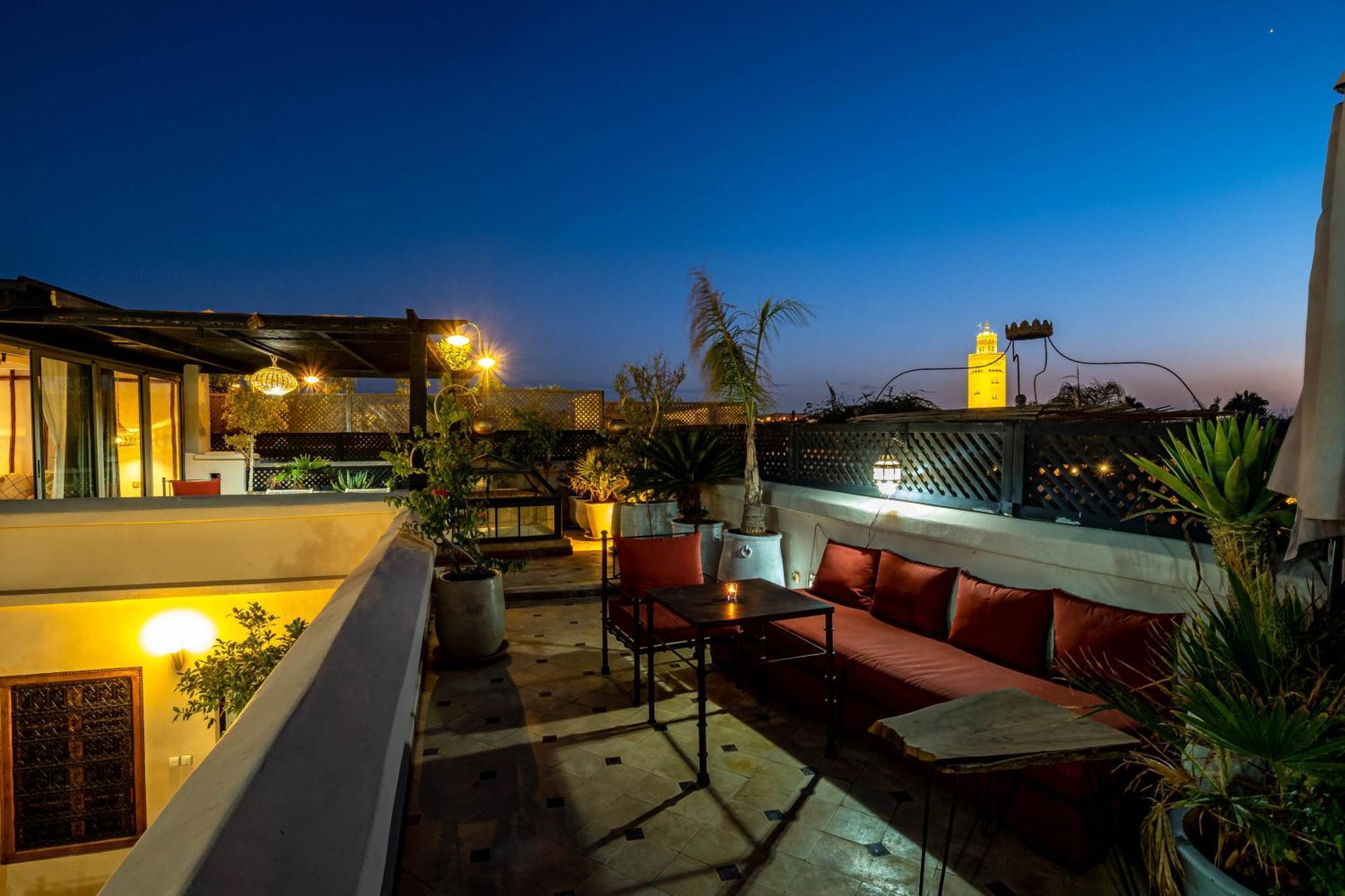 Riad La Croix Berbere Deluxe Marrakesh Exterior photo